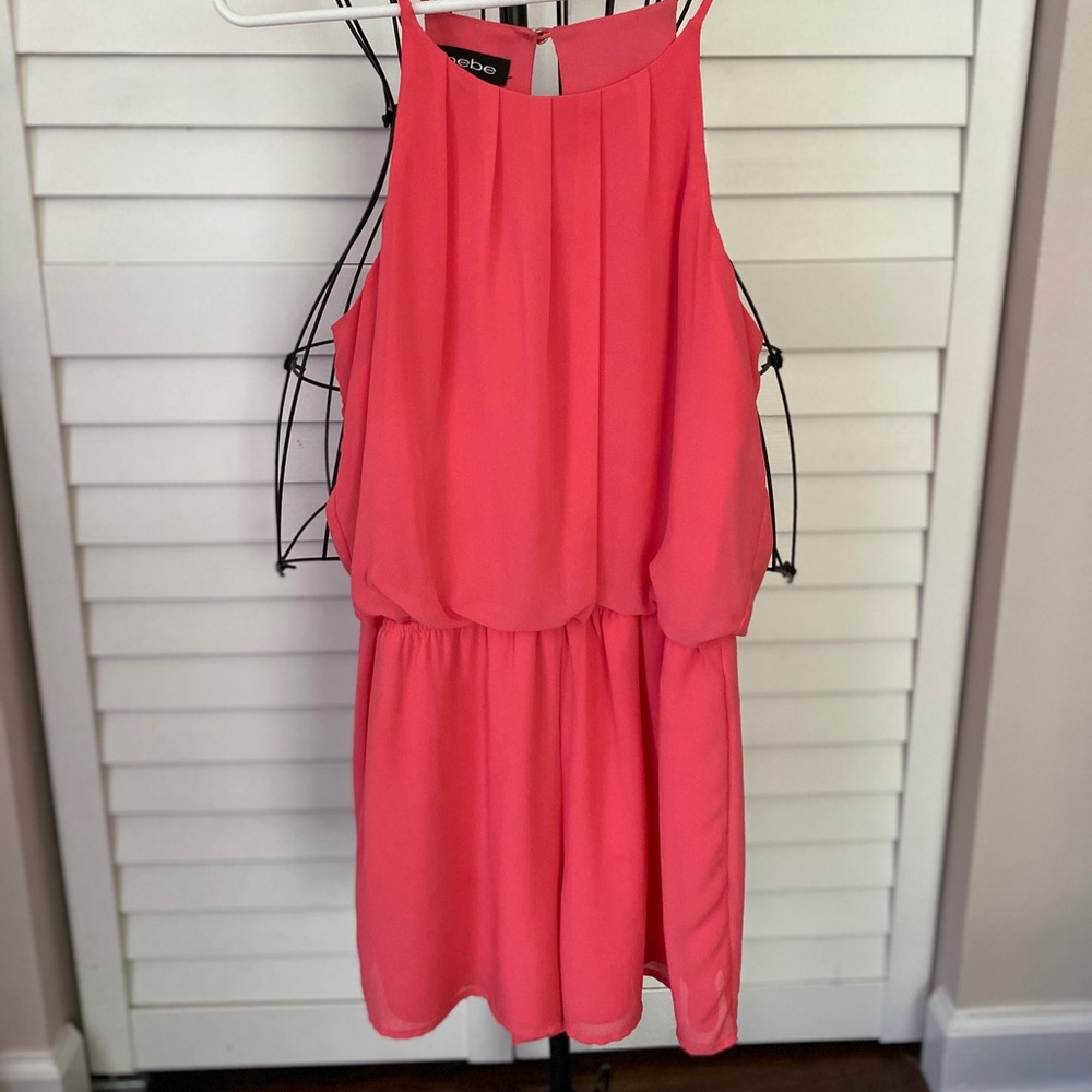 Coral BeBe romper